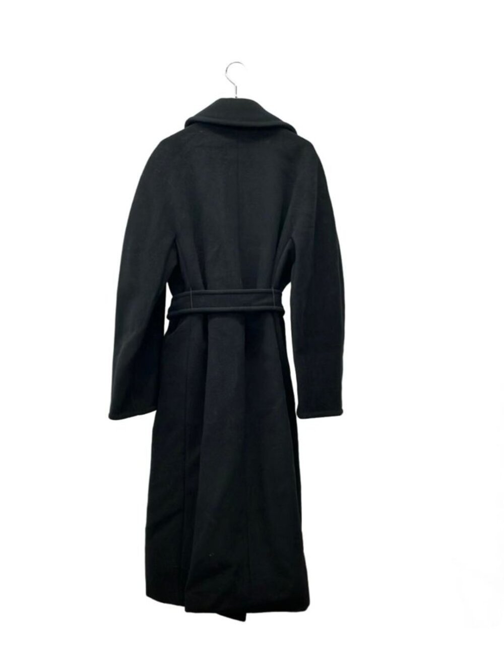 ★SOLD★ Max Mara Coat Long Wool Mrs & Elegance Pea 38 - Picture 2 of 8